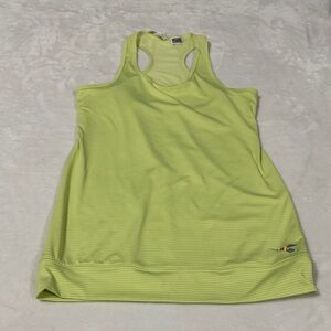 Diadora Lime Green Tank Top